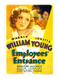 Employees' Entrance, Loretta Young, Warren William, 1933