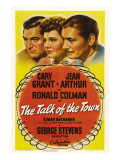 The Talk of the Town, Cary Grant, Jean Arthur, Ronald Colman, 1942