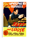 Buy Fast and Loose, Robert Montgomery, Rosalind Russell on Midget Window Card, 1930 at AllPosters.com