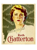 Unfaithful, Ruth Chatterton on Window Card, 1931