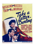 Buy Take a Letter, Darling, Fred Macmurray, Rosalind Russell on Window Card, 1942 at AllPosters.com