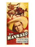 Buy Trailing Trouble, Ken Maynard, 1937 at AllPosters.com