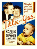 Tillie and Gus, W.C. Fields, Alison Skipworth, Baby Leroy on Midget Window Card, 1933