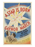 A Star Is Born, Janet Gaynor, Fredric March, 1937