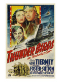 Thunder Birds, Clockwise from Left: Gene Tierney, Preston Foster, John Sutton, 1942