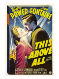 This Above All, Joan Fontaine, Tyrone Power, 1942
