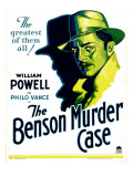 Buy Benson Murder Case, William Powell on Window Card, 1930 at AllPosters.com