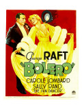 Buy Bolero, George Raft, Carole Lombard on Window Card, 1934 at AllPosters.com