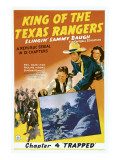 King of Texas Rangers, Top from Center: Sammy Baugh, Pauline Moore in 'Chapter 4: Trapped', 1941