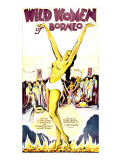 Wild Women of Borneo, Poster Art, 1931