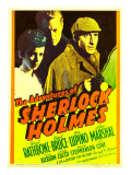 The Adventures of Sherlock Holmes, Ida Lupino, Alan Marshal, Basil Rathbone, 1939