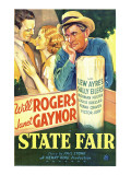 State Fair, Lew Ayres, Janet Gaynor, Will Rogers, 1933