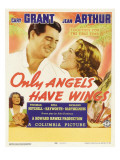 Buy Only Angels Have Wings, Cary Grant, Jean Arthur, Rita Hayworth, Cary Grant on Window Card, 1939 at AllPosters.com