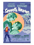 Seventh Heaven, Foreground: James Stewart, Background from Left: Simone Simon, James Stewart, 1937