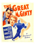 The Great Mcginty (Aka Down with Mcginty), Brian Donlevy, Muriel Angelus on Window Card, 1940