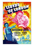 Buy Lloyds of London, Tyrone Power, Madeleine Carroll, Freddie Bartholomew, 1936 at AllPosters.com