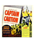 Captain Caution, Window Card, 1940