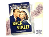 Back Street, Charles Boyer, Margaret Sullavan on Jumbo Window Card, 1941
