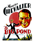 Buy The Big Pond, Maurice Chevalier on Window Card, 1930 at AllPosters.com