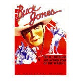 Buy Buck Jones on Stock Window Card, 1936 at AllPosters.com