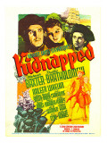 Kidnapped, Warner Baxter, Arleen Whelan, Freddie Bartholomew on Midget Window Card, 1938
