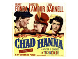Buy Chad Hanna, Henry Fonda, Dorothy Lamour, Linda Darnell on Window Card, 1940 at AllPosters.com