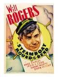 Buy Steamboat Round the Bend, Will Rogers on Midget Window Card, 1935 at AllPosters.com