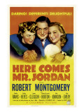 Here Comes Mr. Jordan, Rita Johnson, Robert Montgomery, Evelyn Keyes, 1941