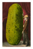 Buy Man with Giant Watermelon at AllPosters.com