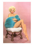 Blonde with Blue Fur