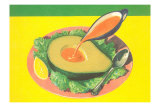 Buy Avocado with French Dressing at AllPosters.com