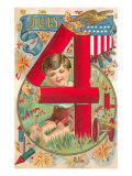 4th of July, Boy with Firecrackers