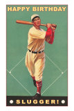 Happy Birthday Slugger Premium Poster