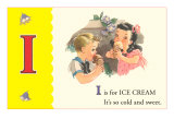 I is for Ice Cream