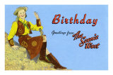 Birthday Greetings from the Scenic West