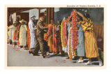 Lei Vendors, Honolulu, Hawaii