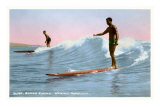 Surf Riding, Waikiki, Hawaii