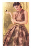 Fifties Paisley Dress