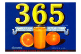 Buy 365 Orange Crate Label at AllPosters.com