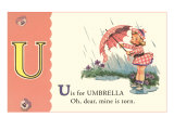 U is for Umbrella