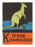 K is for Kangaroo