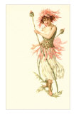 Girl Dressed as Thistle