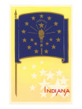 Flag of Indiana