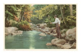 Trout Fishing in Creek