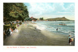 Buy Waikiki Beach, Honolulu, Hawaii at AllPosters.com