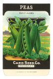 Buy Pea Seed Packet at AllPosters.com