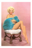 Buy Blonde with Blue Fur at AllPosters.com
