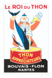 Buy French King of Tuna, Graphics at AllPosters.com