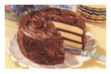 Cake with Chocolate Frosting