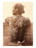 Yakuza with Tattooed Back